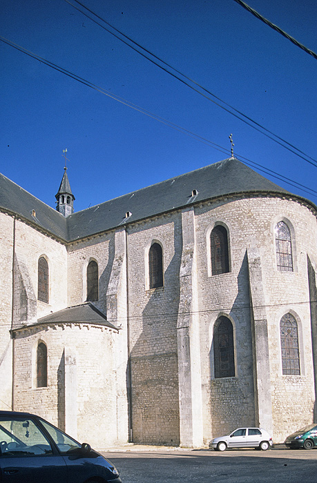 Exterior, apse