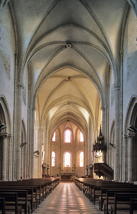 Interior, from west