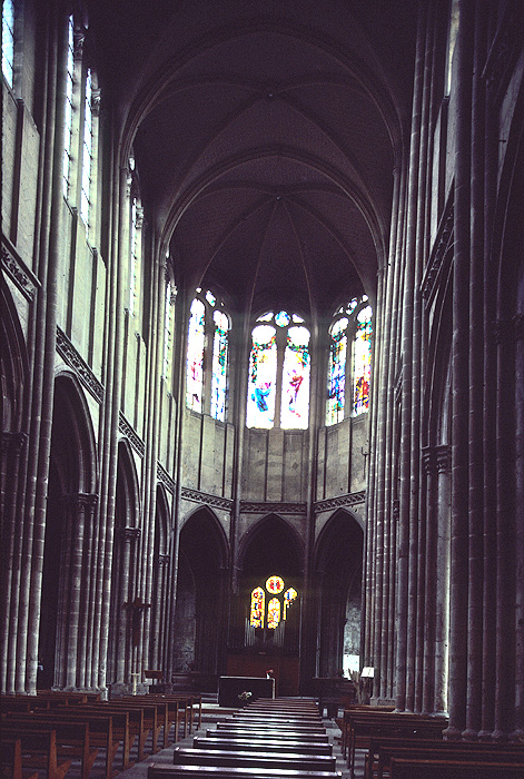 Interior, from west