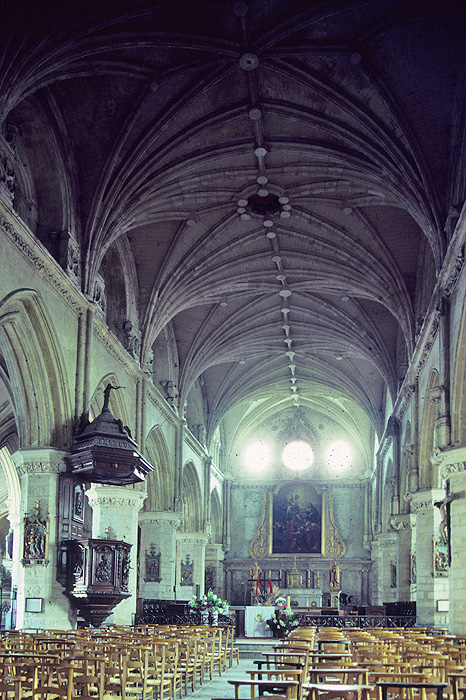 Interior, from west