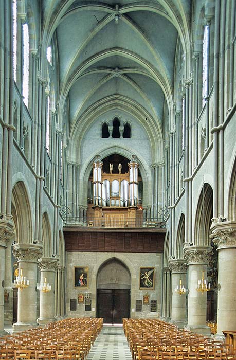 Interior, west end