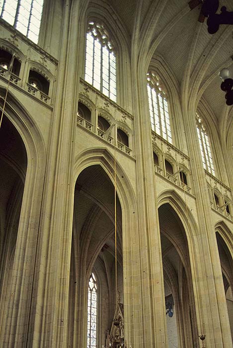 Interior, north wall