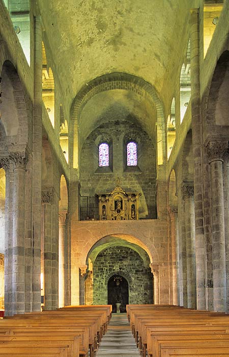 Interior, from east