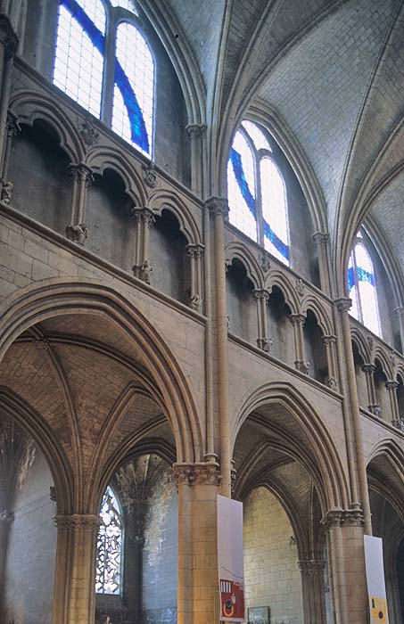 Interior, north wall