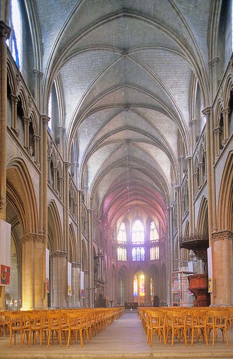 Interior, from west