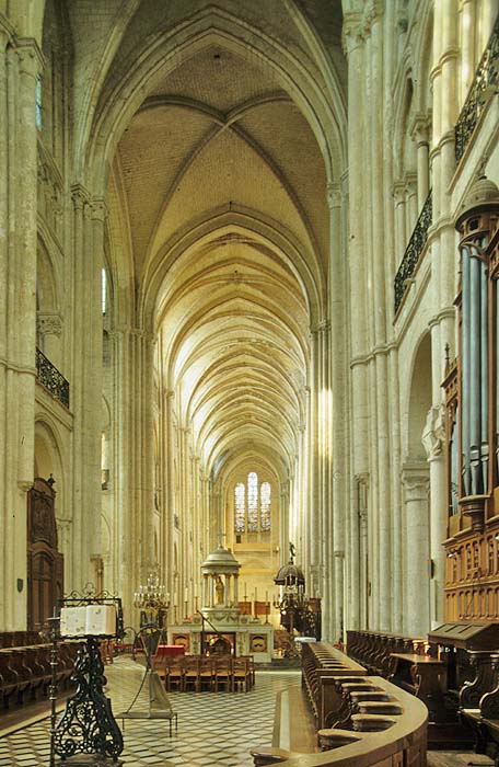 Interior, from east