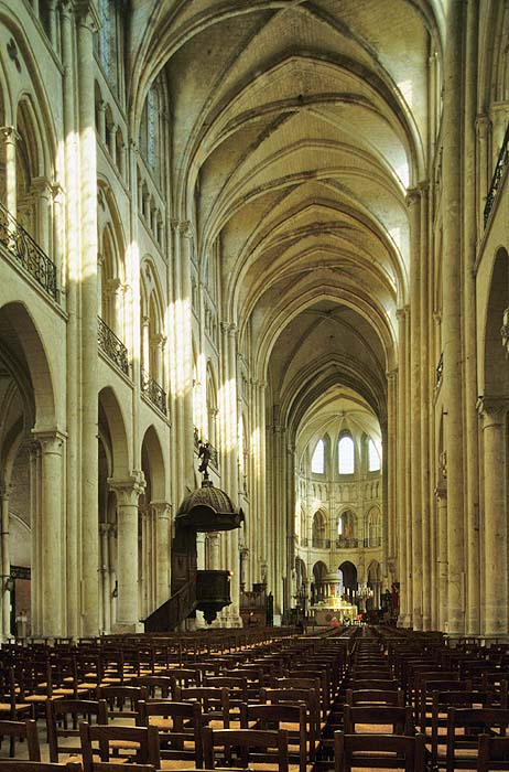 Interior, north transept