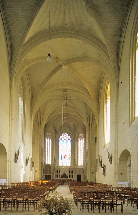 Interior, from west