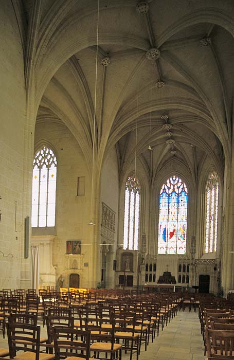 Interior, choir