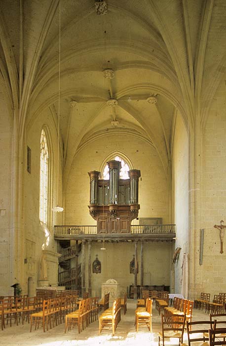 Interior, south transept