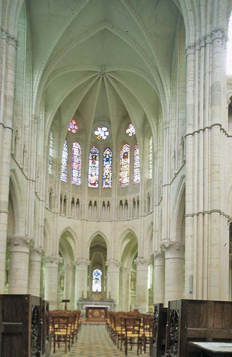 Interior, from west