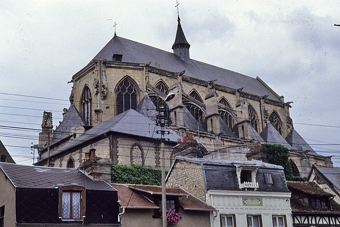 Exterior, from north