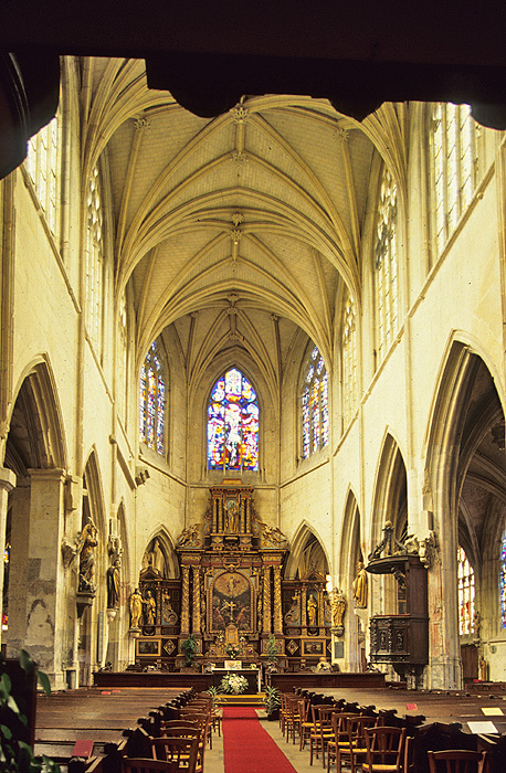 Interior, from west