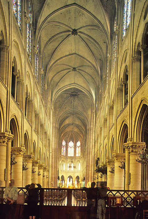 Interior, from west