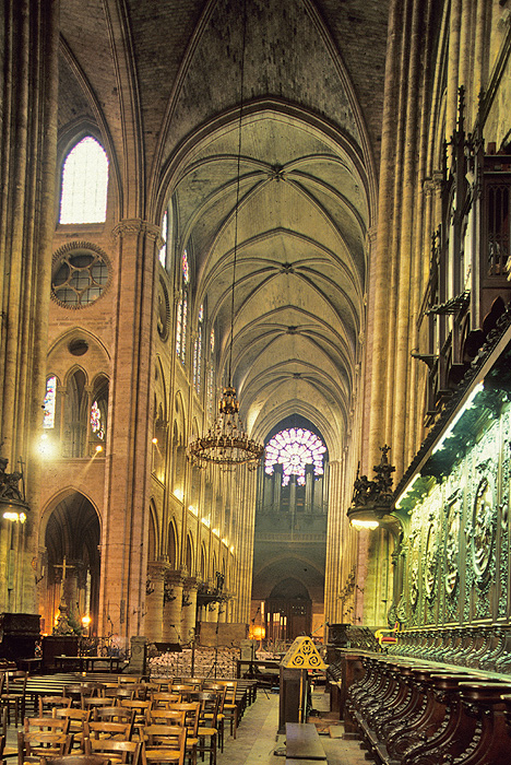 Interior, from east