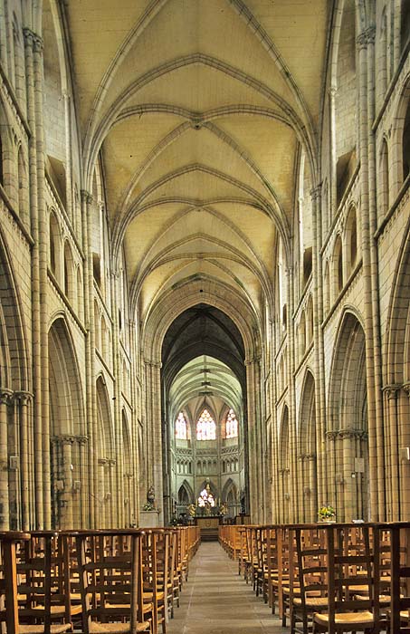 Interior, from west