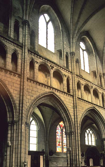 Interior, north wall