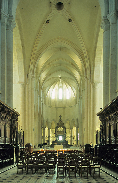 Interior, choir