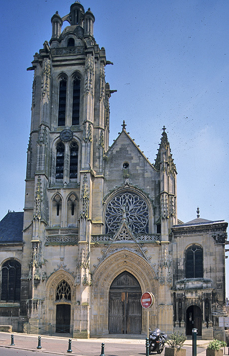 Exterior, from west