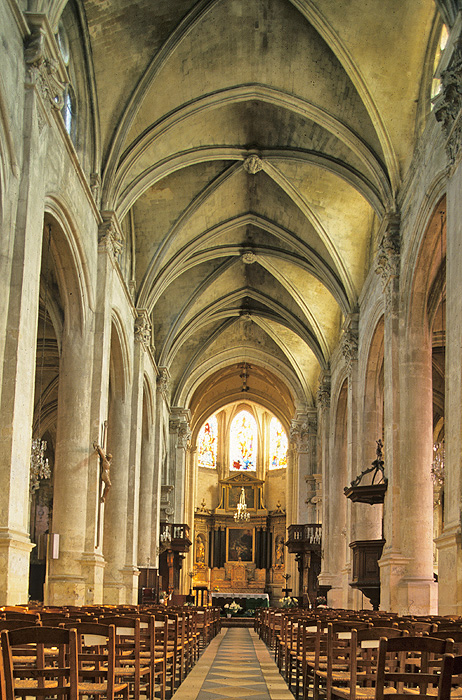 Interior, from west