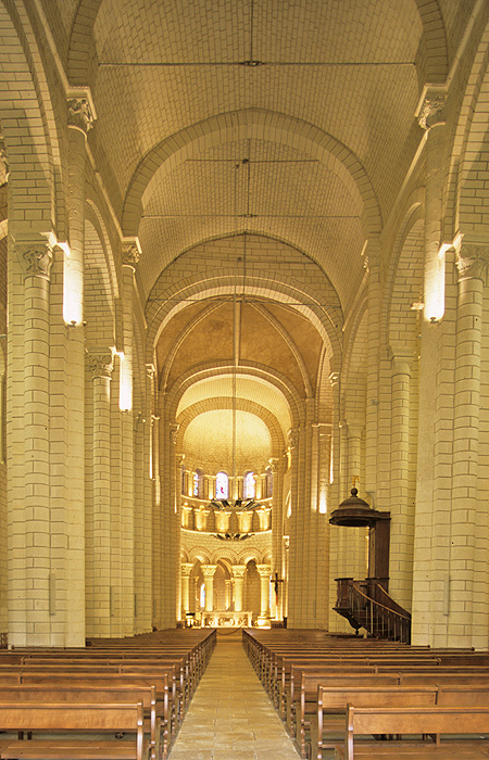 Interior, from west