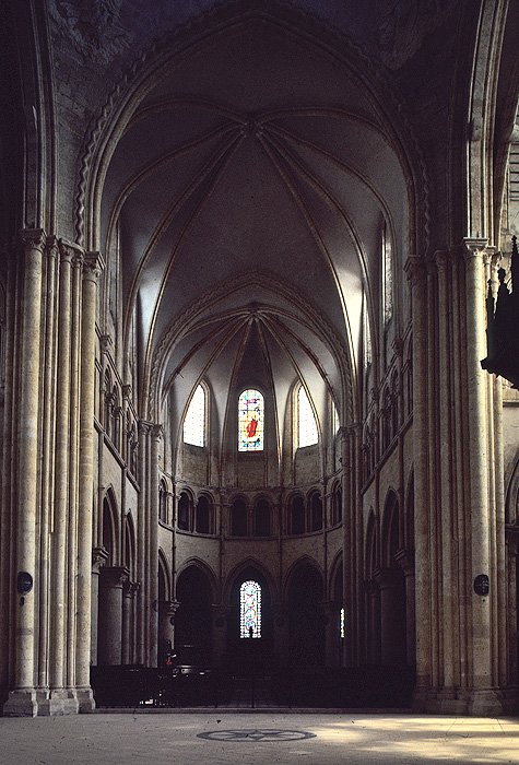 Interior, from west