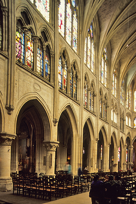 Interior, north wall