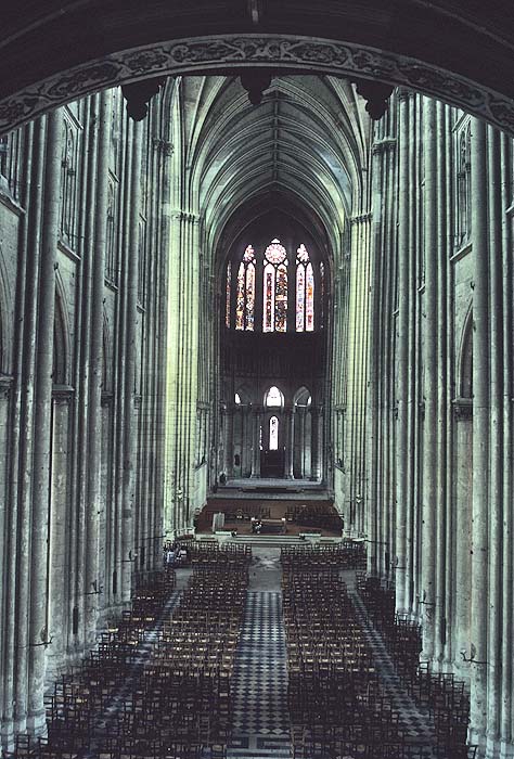 Interior, from west balcony