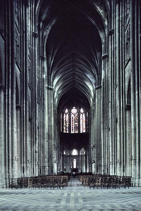 Interior, from west