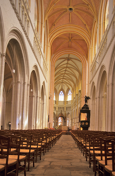 Interior, from west