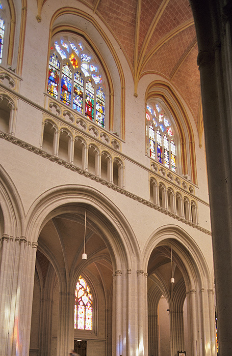 Interior, north wall