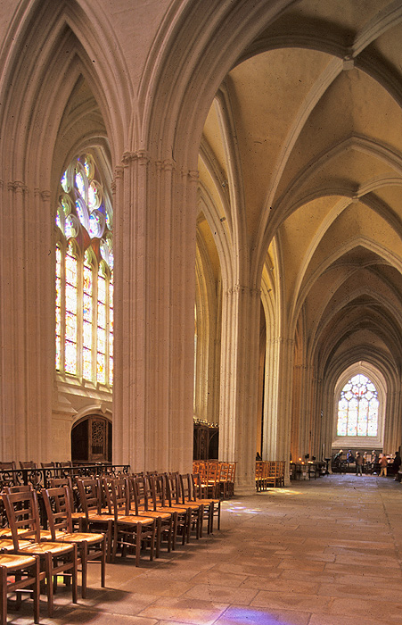 Interior, aisles