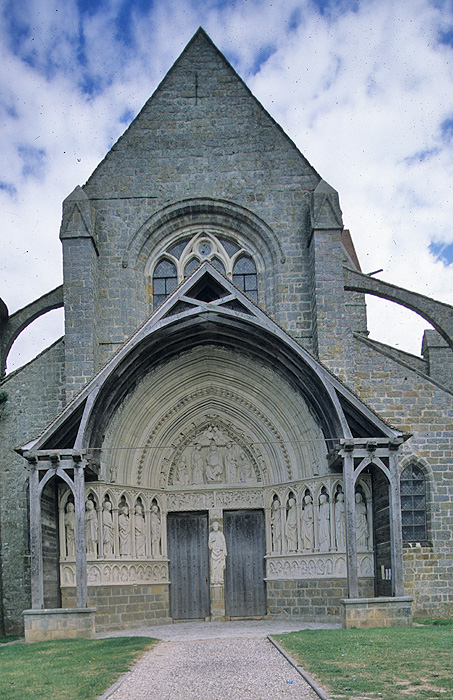 Exterior, from west