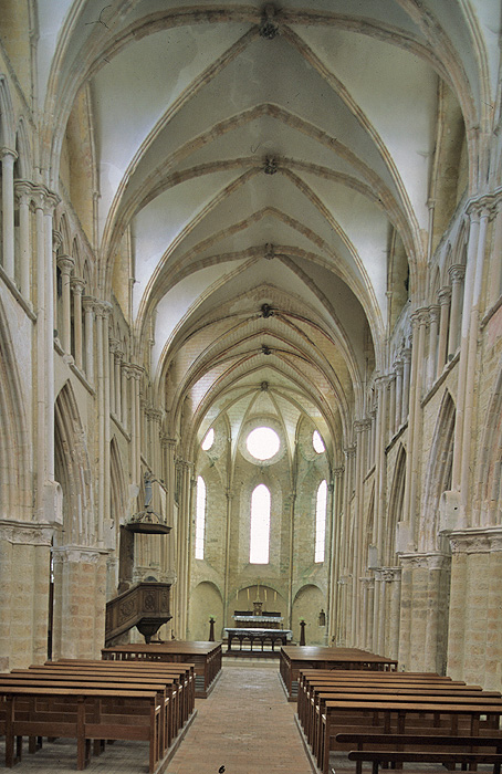 Interior, from west