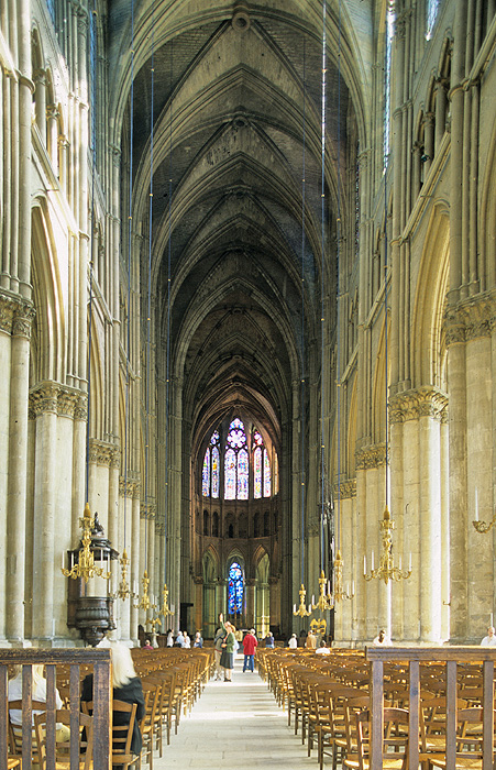 Interior, from west