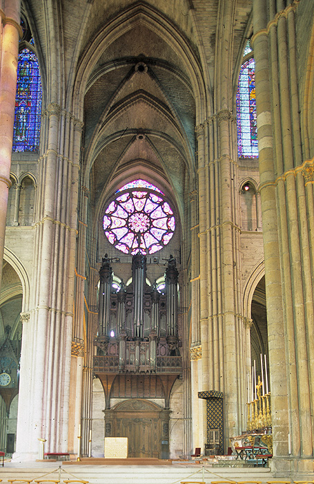 Interior, from east