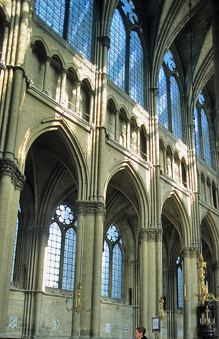 Interior, north wall