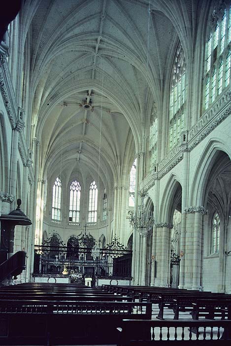 Interior, from west