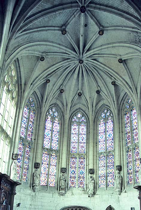 Interior, apse vault