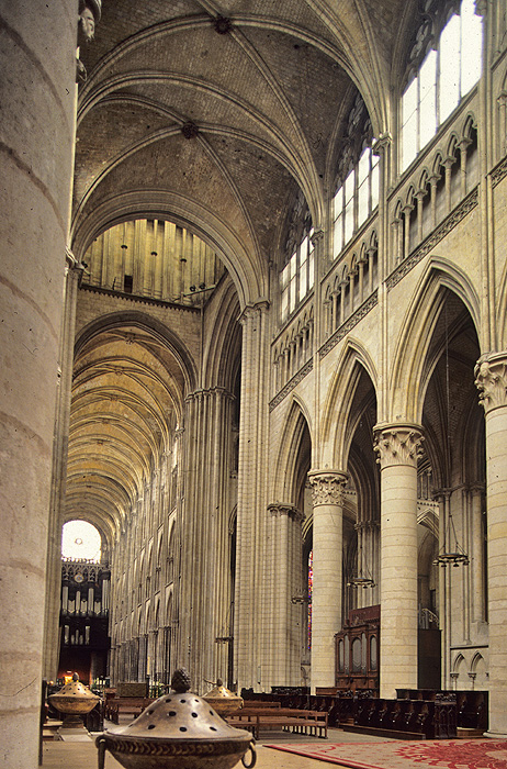 Interior, from east