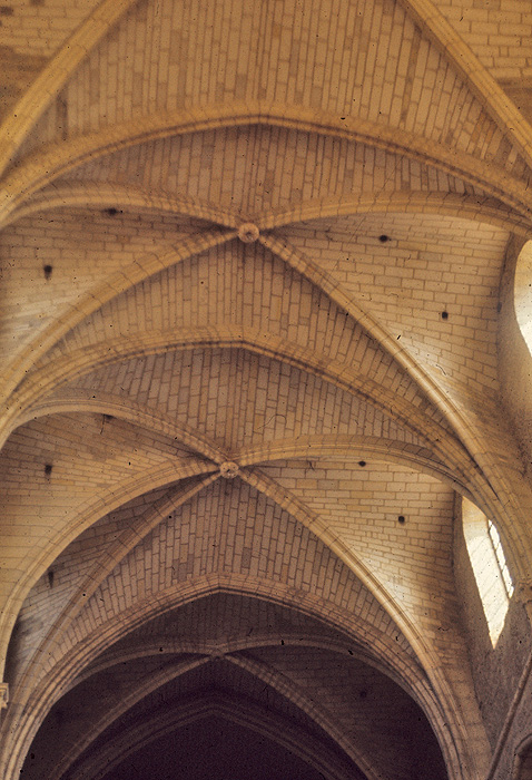 Interior, transept vaults