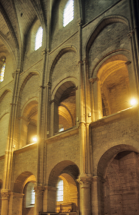 Interior, north wall