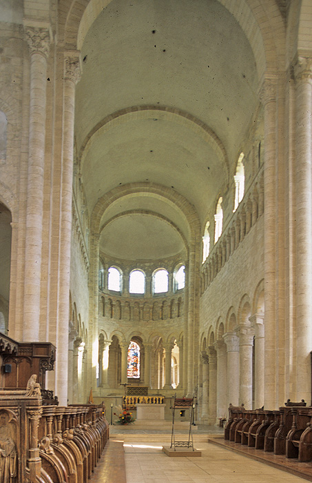 Interior, choir