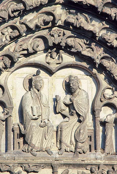 Exterior, west tympanum