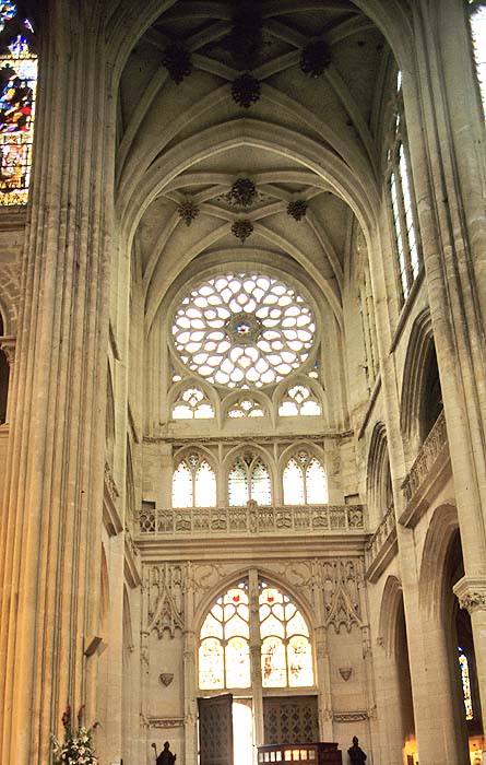 Interior, south transept