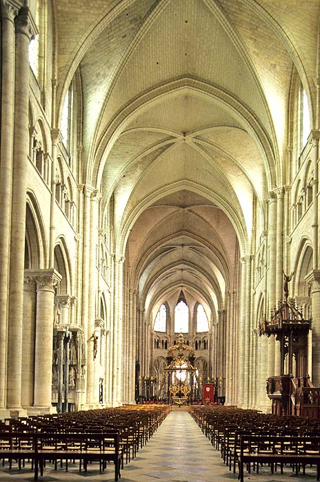 Interior, from west