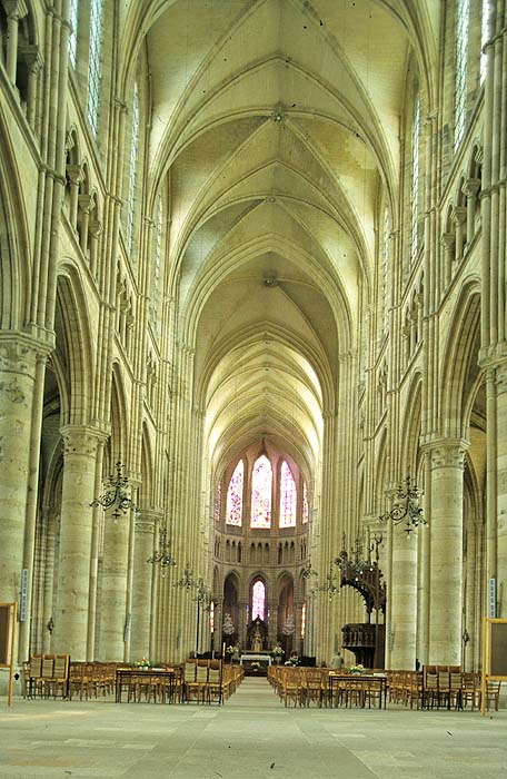 Interior, from west