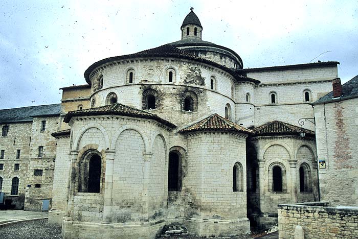 Exterior, apse