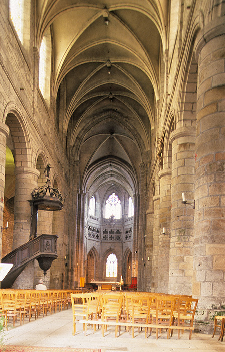 Interior, from west