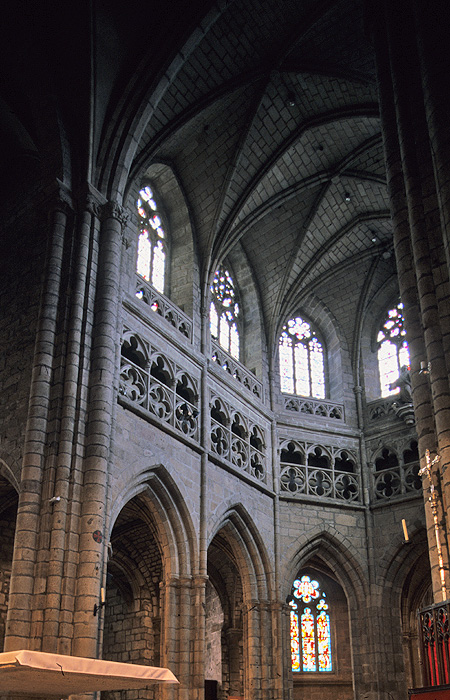 Interior, choir